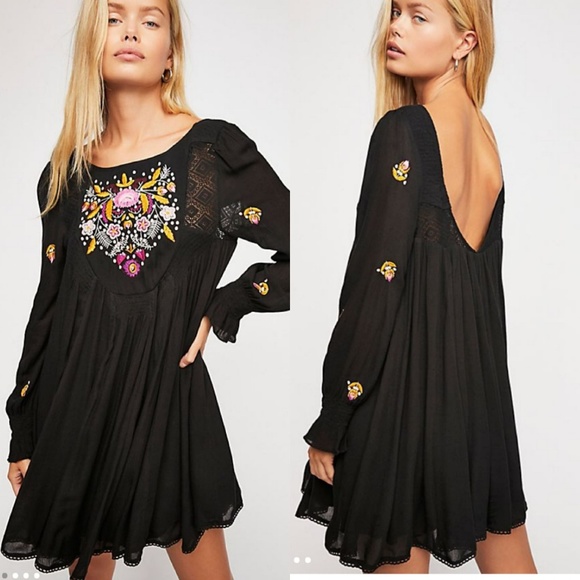 Free People Dresses & Skirts - NWT Free People Moya Embroidered Mini Dress